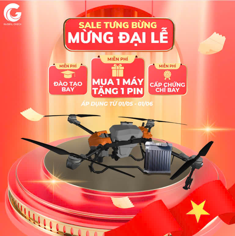 Khuyến mại máy bay nông nghiệp