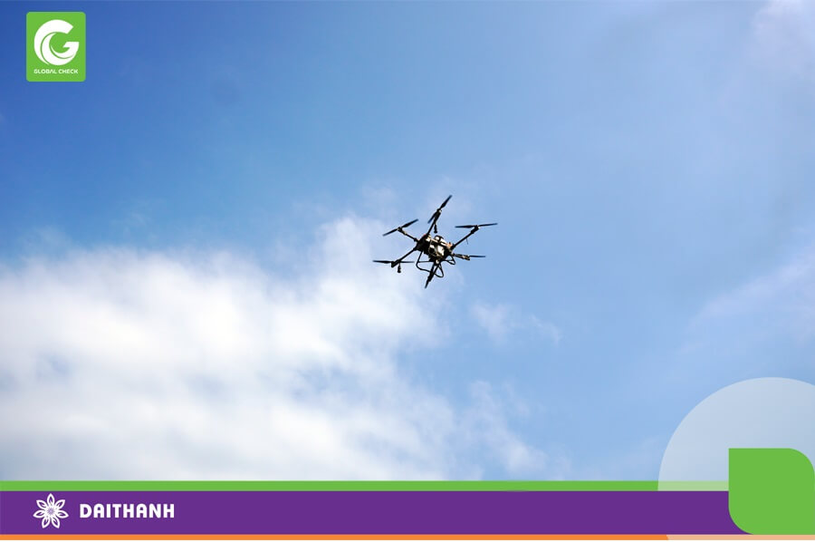 Chiều cao bay của chiếc drone 540s rất đa dạng