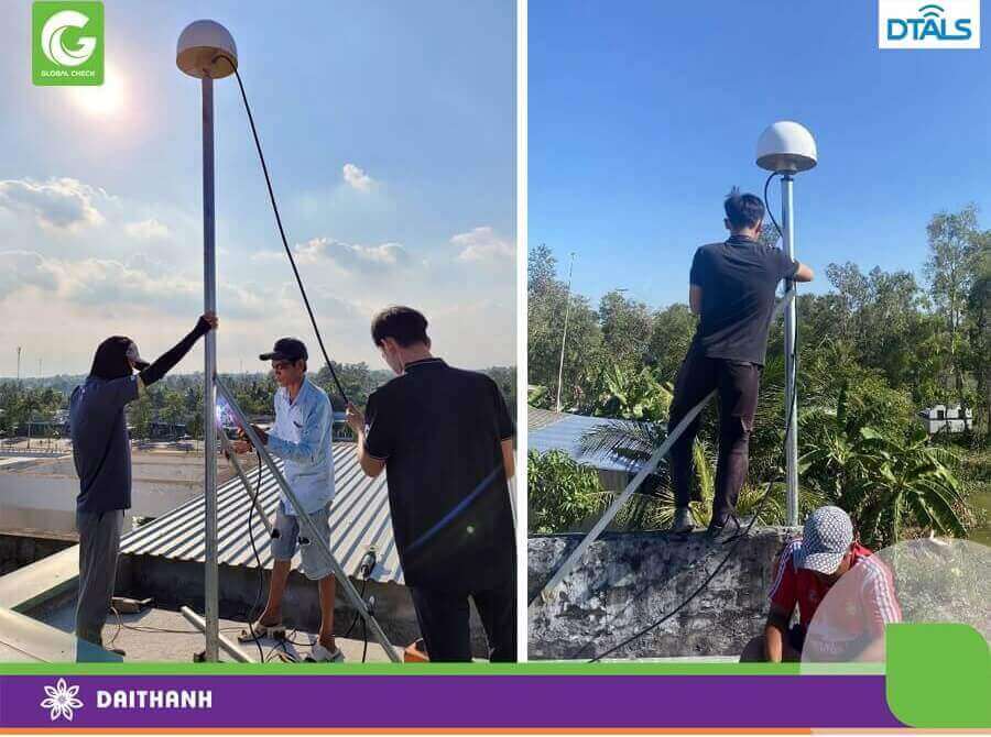 GlobalCheck xây dựng hệ thống các trạm mặt đất cho hệ thống định vị chính xác DTALS