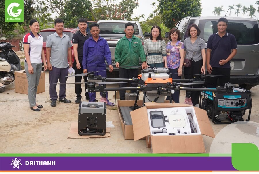 Đại Thành bàn giao giải pháp đề án cho Trung tâm khuyến nông Hải Phòng