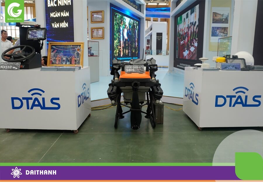 Chiếc drone nông nghiệp 540s tại triển lãm kỷ niệm 2/9