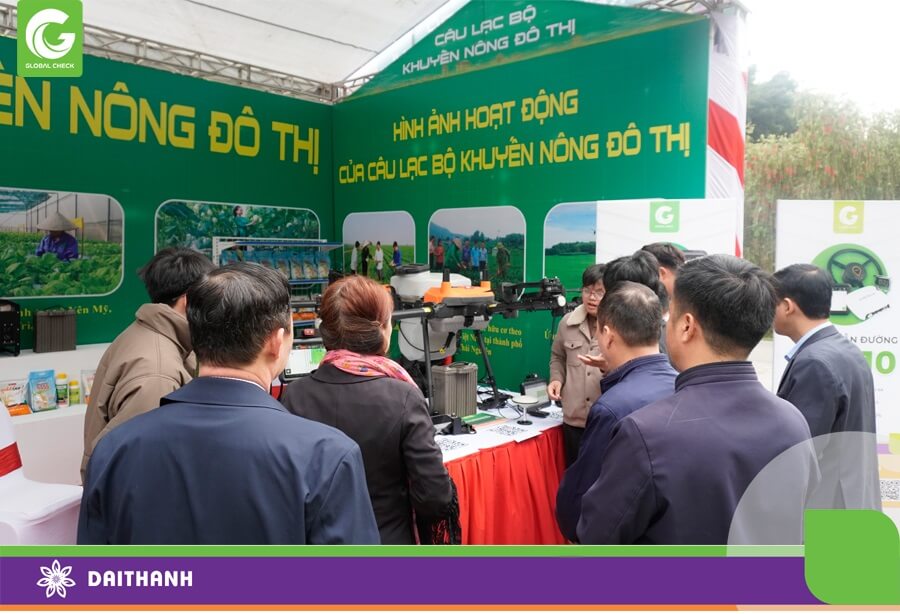 Gian hàng của Đại Thành tại sự kiện Nông nghiệp Đa giá trị do TTKN Hà Nội tổ chức