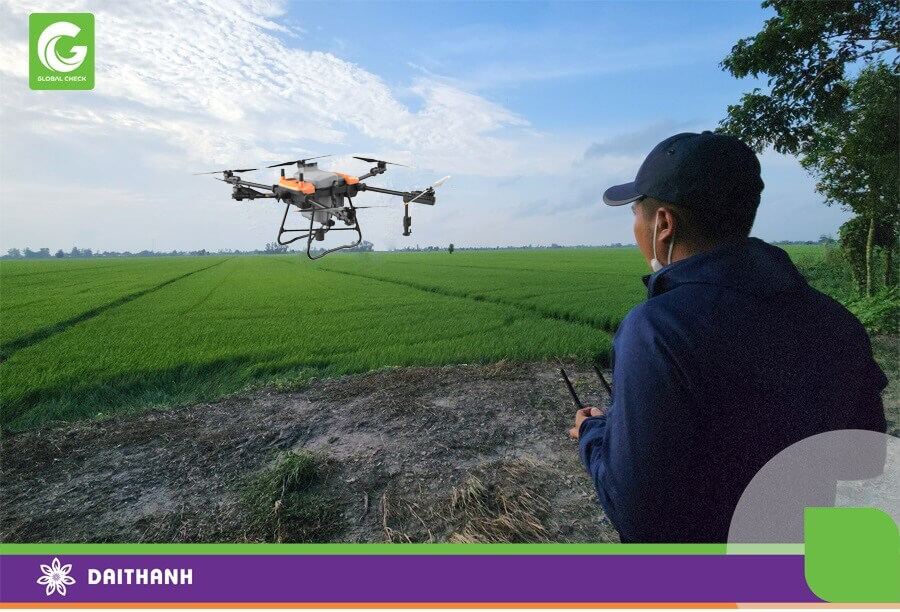 Chiếc máy bay nông nghiệp 540s của GlobalCheck