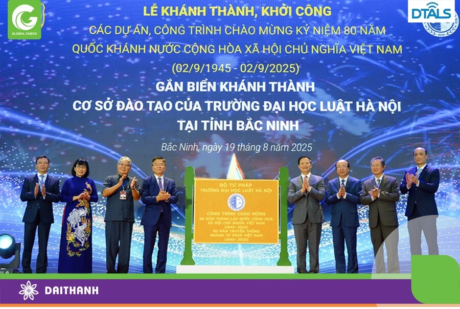 Trường Đại học Luật Hà Nội chính thức khánh thành cơ sở tại Bắc Ninh
