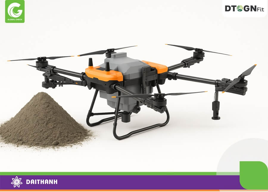 Vì sao phân bón dạng bột rất kén chọn drone nông nghiệp?