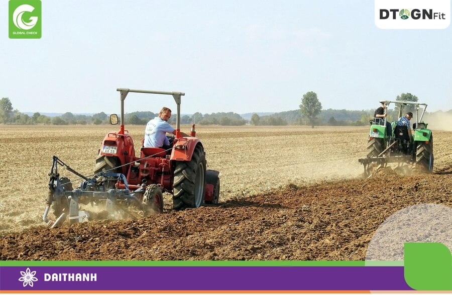 Cày vỡ và phơi nắng đất nông nghiệp giúp tiêu diệt vi khuẩn và tái cấu trúc đất nông nghiệp