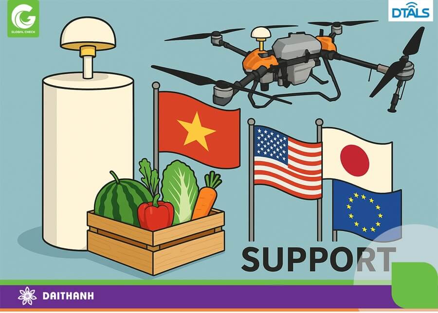 DTALS là hạ tầng quan trọng thúc đẩy xuất khẩu nông sản nước nhà