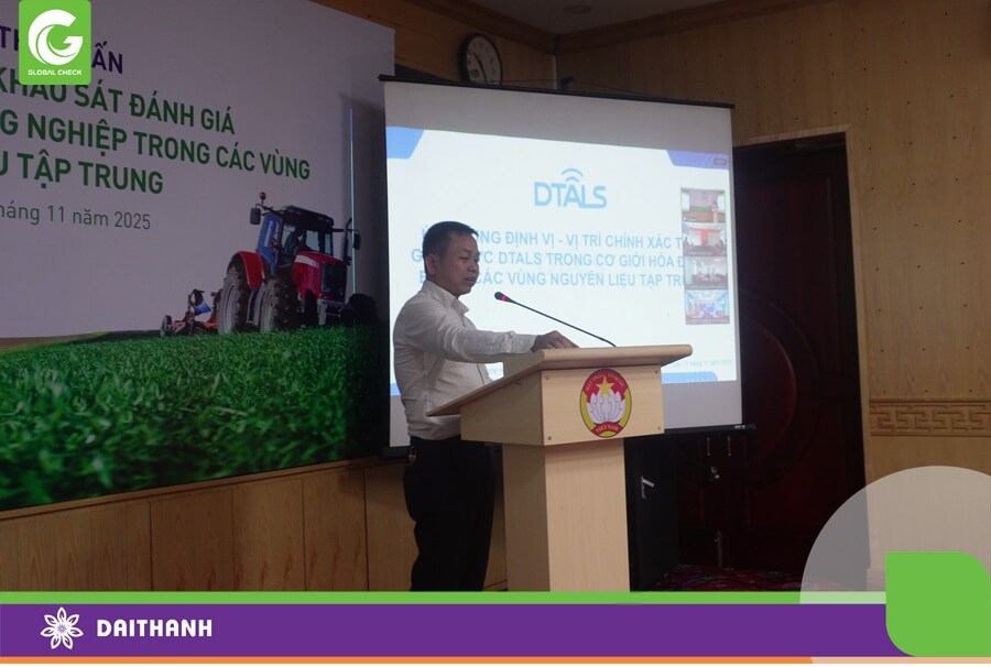 DTALS chính là hạ tầng thiết yếu cho nền nông nghiệp công nghệ cao, nông nghiệp chính xác