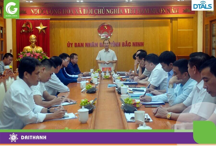 DTALS được sự hỗ trợ tận tình từ UBND tỉnh Bắc Ninh