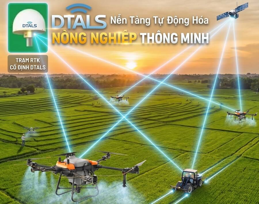 DTALS nền tảng tự động hóa trong sản xuất nông nghiệp
