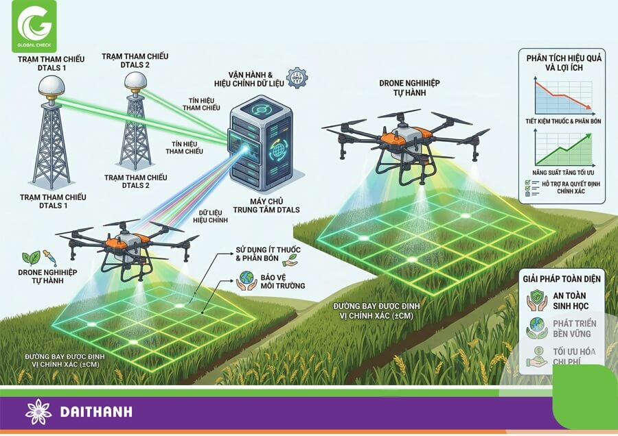 DTALS chính là lời giải cho bài toán phát triển nông nghiệp bền vững