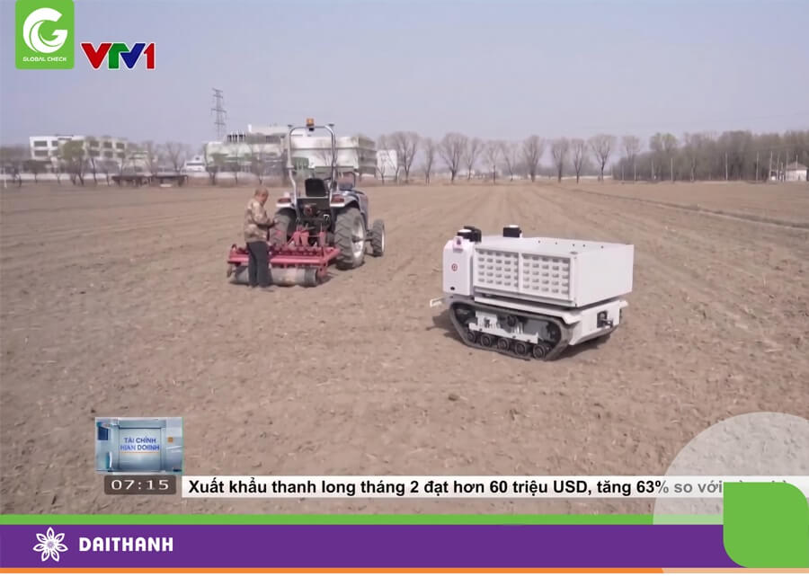 Hệ thống nông nghiệp thông minh do ông Wei Wanlin vận hành