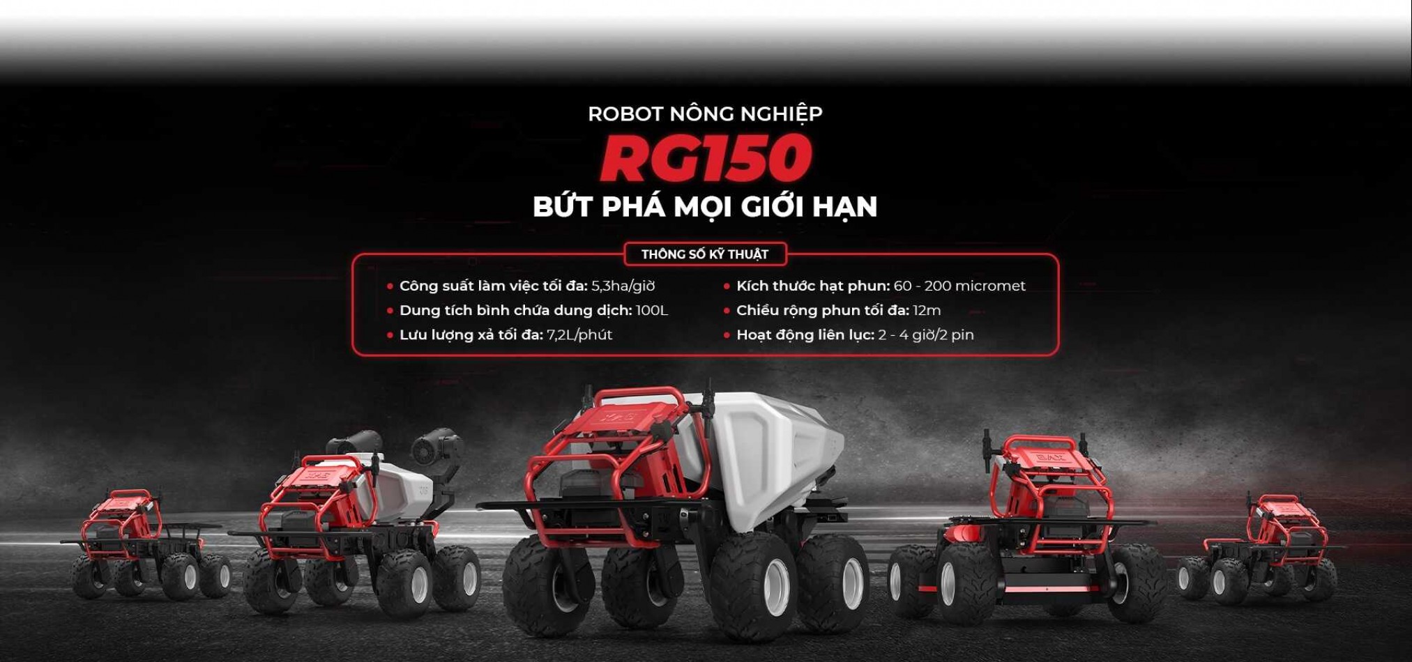 Địa chỉ bán robot phun thuốc nông nghiệp tại Việt Nam