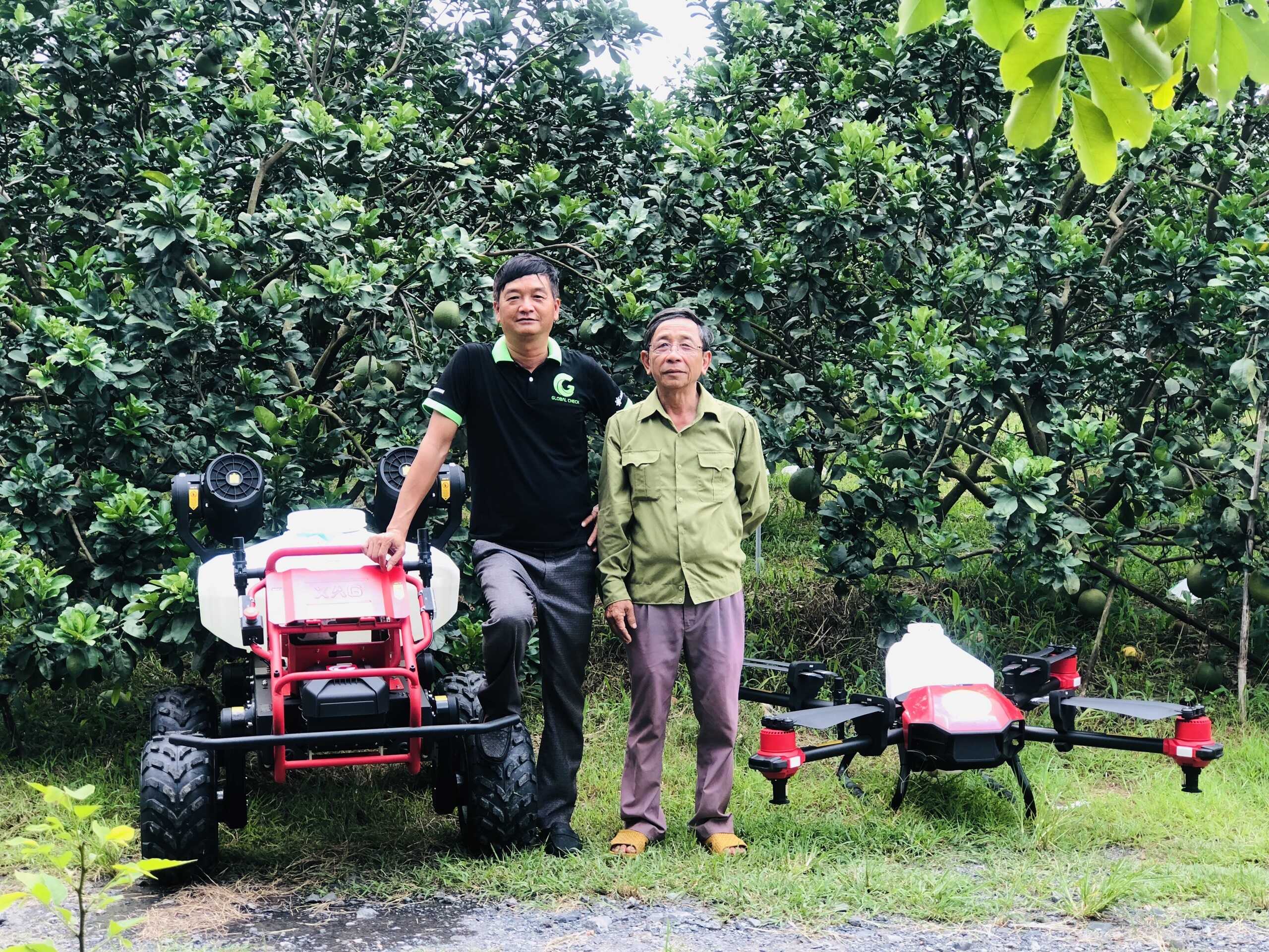 Ứng dụng Robot RG150 trong chăm sóc vườn cây ăn trái ở Bình Dương